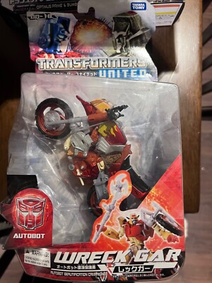 Transformers United Takara G1 Wreck Gar UN18 UN-18 Generations CHUG MISB MOSC 
