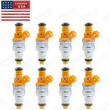Set (8) Bosch OE Fuel Injectors for Ford F250 F350 E250 7.5L 460ci V8 0280150943