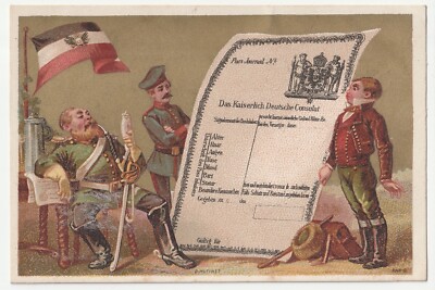 1880s~Dry Good & Hosiery~General~Cartoon~Victorian Trade Card NYC