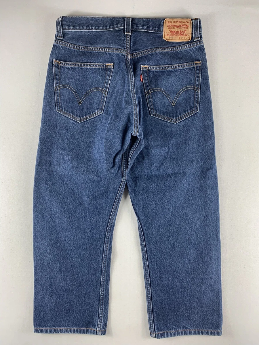 Levis 505 34x29 deals
