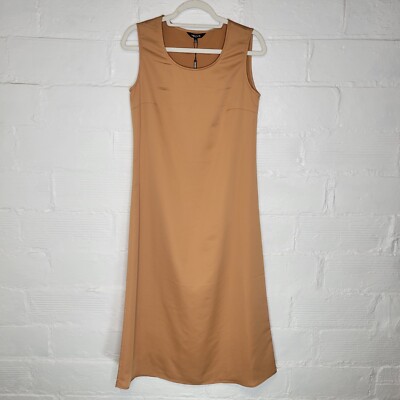 Misook Women's XS Tank Top Maxi Dress Sleeveless Brown | eBay