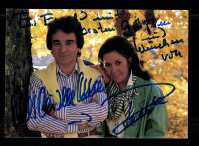 Renate und Werner Leismann Autogrammkarte Original Signiert + M 1004
