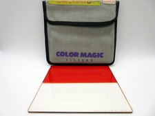 Color Magic 6.6x6.6" Sun Orange 3 Hard Grad Resin Filter HE Graduated