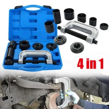 10 PCS Heavy Duty Ball Joint Press & U Joint Removal Tool w/ 4 x 4 Adapters Kit