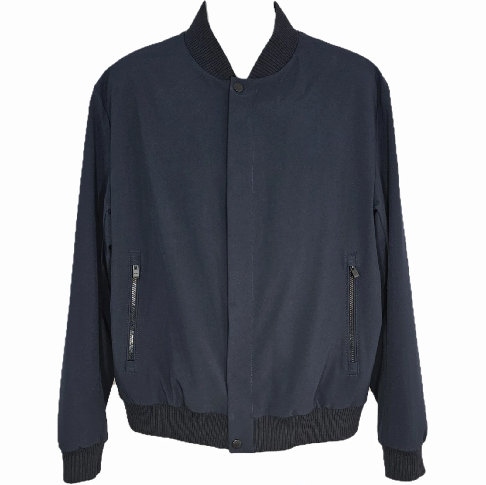 Hugo Boss Bomber Jacket P-Coulson Navy Blue Men's 42R Packable