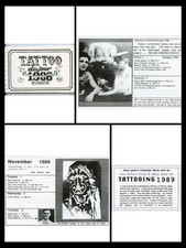 1988 antique lyle tuttle tattoo du jour omi wagner grimm tattooing photo book