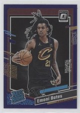 2023-24 Panini Donruss Optic Rated Rookie Purple Prizm Emoni Bates #241 17w0