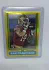 2024 Topps Chrome Football Yellow Refractor Ricky Pearsall #74TF-11
