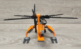 Lego City 60034 Arctic Helicrane INCOMPLETE Missing 5 Pcs NO MANUAL OR BOX READ
