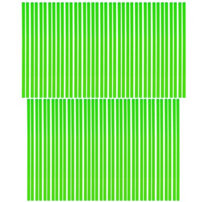 FIR Speichenhaut Set 8,5 & 7,5 Gre, Ss-101, 76-teilig, grün