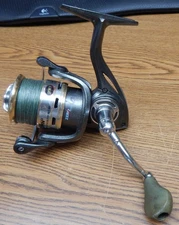 OLD LEW'S SPEED SPIN LG 300 SPINNING REEL WORKS GOOD NO BOX LQQK