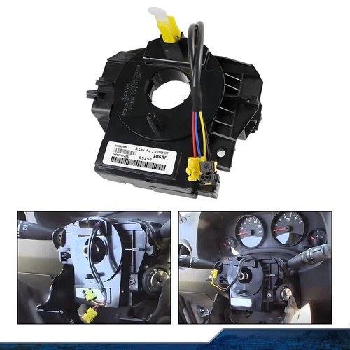 Resorte de reloj 5156106AD con sensor de ángulo para Chrysler Jeep Wrangler Dodge 07-18 - Imagen 3 de 14