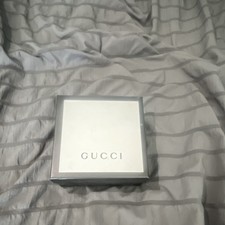 Gucci Men's Black Dress Belt Size 40 with Silver GG Buckle Adjustable Designer