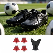 12pcs 0.51 in Plastic Football Boot Studs with Wrench for American Football