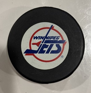 Vintage Winnipeg Jets NHL Game Puck – Official John Ziegler Jr. Trench - Canada