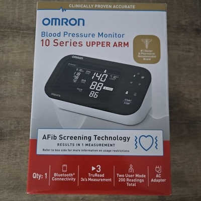 #ad Omron 10 Series Upper Arm Blood Pressure Monitor Black $72.99