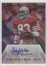 2020 Panini Illusions Elusive Ink 40/99 Renaldo Nehemiah #EI16 Auto 1i8