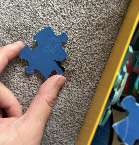 The Simpsons Puzzle Jigsaw 200 Pieces Double Sided Homer in Fridge 19”x22” 1998 - Picture 4 of 6