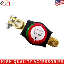 Battery Disconnect Top Post Kill Switch 12V-48V Heavy Duty Shut Off For Car RV