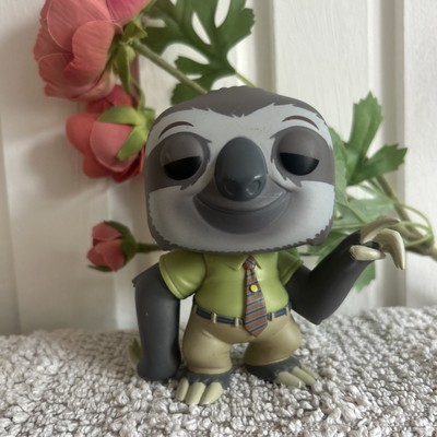 LOOSE FUNKO POP VINYL #190 ZOOTOPIA ZOOTROPOLIS FLASH SLOTH FIGURE