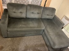 L-Shaped Sofa Bed with Storage