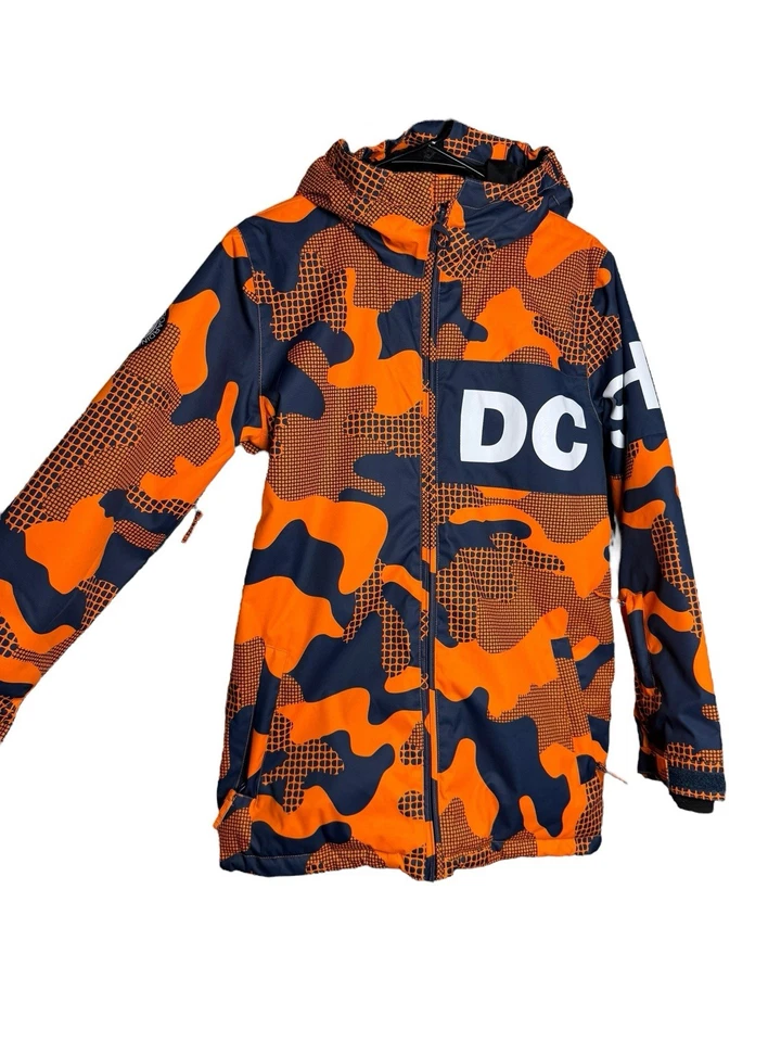 Chaqueta de snowboard DC Youth Propaganda Orange Camp 16 XL 10k Foto 4 de 4