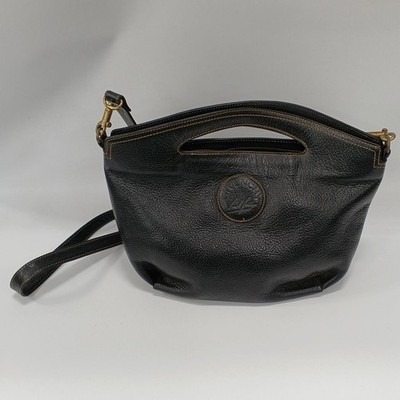 Givenchy 2WAY Handtasche Schultertasche schwarz Leder Logo Reißverschluss Dam...
