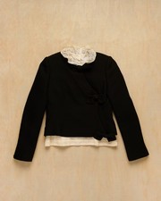 1950s Cardinali Wool Bow Suit 3pc Nancy Reagan Provenance