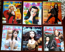 Lot of Six Barbie Bazaar Magazines 2000 Complete Yr 6 VERY GOOD Condition