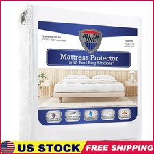 Waterproof Mattress Protector Stain Resistant Triple Seal Closure OEKO-TEX Safe