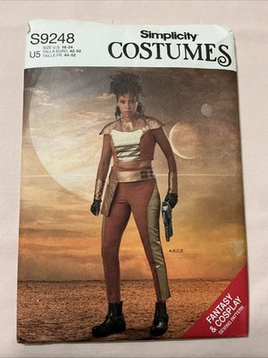Simplicity Sewing Pattern S9248 U5 Size 16-24 Misses' Space Fighter Costume