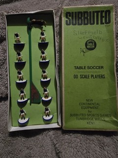 I Have A Rare Vintage Retro Subbuteo Football Team In Original Box