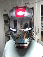 AUTOKING Iron Man MK5 Helmet Black 1:1 Voice-controlled Wearable Cosplay Props