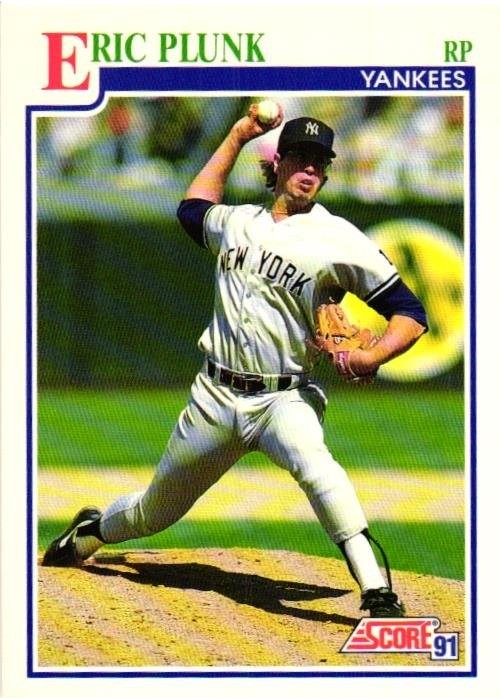 1991 Score - Eric Plunk #428