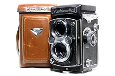 All Works［NEAR MINT/Case/Strap］Yashica Mat TLR 6x6 Film Camera 80mm f3.5 Lens JP