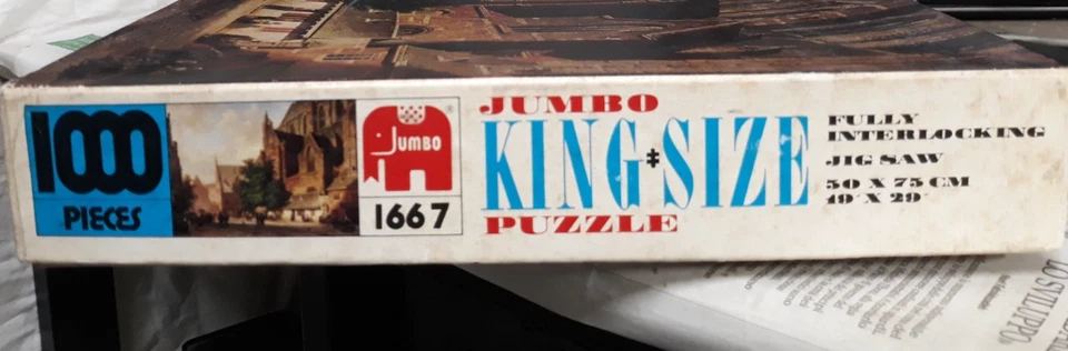 JUMBO Puzzle KING SIZE Collections Dordrechts museum 1000 pz 50x75 cm - Immagine 2 di 4