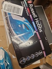 Russell Hobbs Supreme Steam Iron, Powerful Vertical Steam Function, Non-Stick St