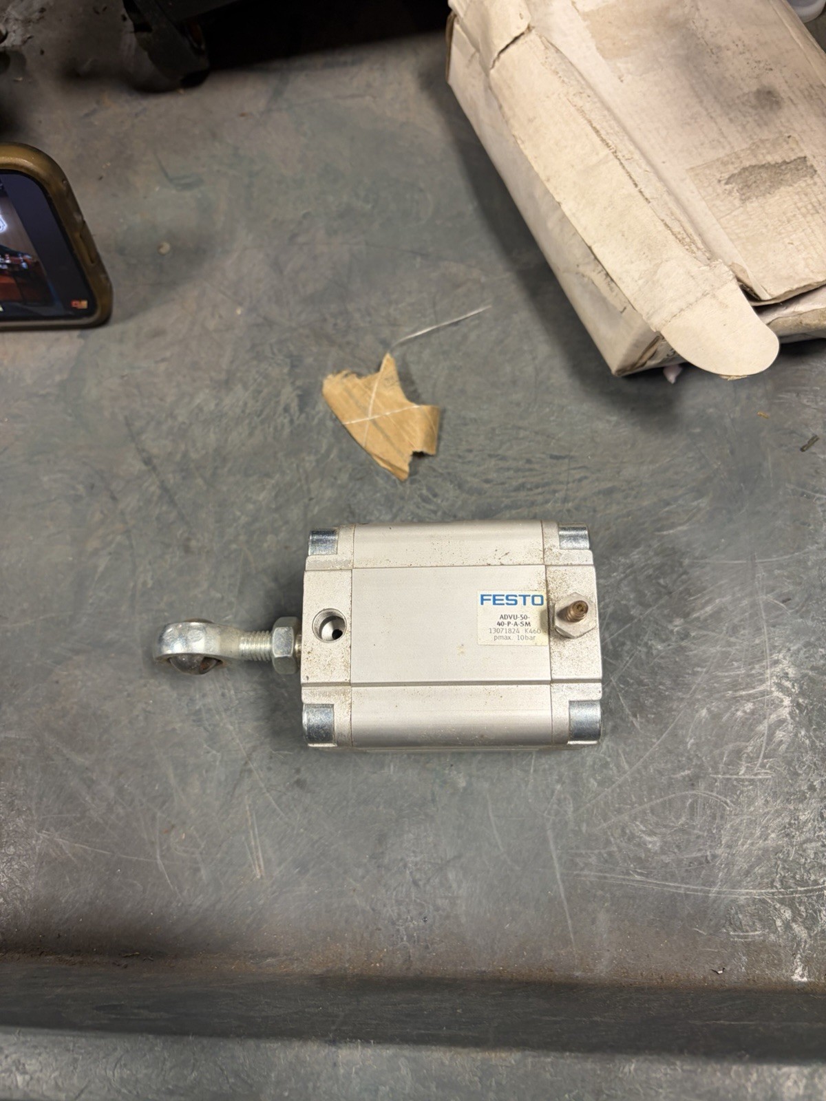 Festo ADVU-50-40-P-A-SM Compact Cylinder ADVU5040PASM USED