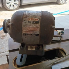 Vtg Craftsman 1/2 HP Dual Shaft Ball Bearing Motor 115-7556 King Seeley TableSaw