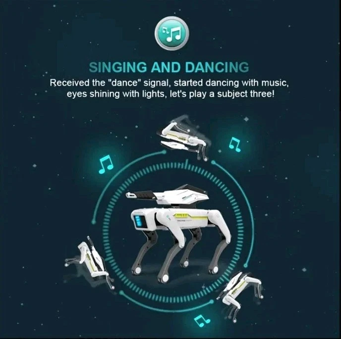 Robot Perro FACEGLE AI Biónico con Control por App - Imagen 3 de 4