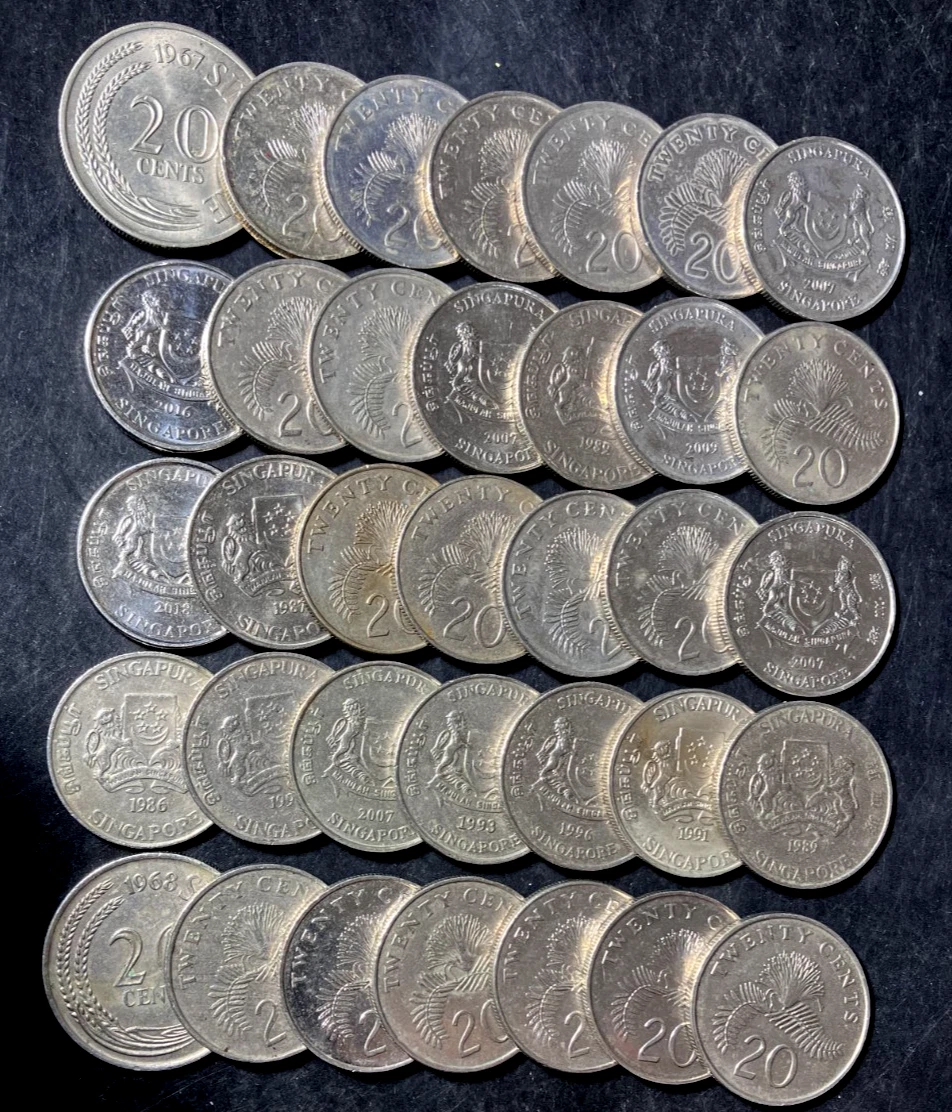 1967 新加坡硬币| eBay