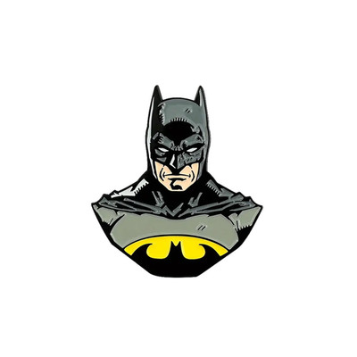 Batman Pin Anstecker Anstecknadel DC Badge Marvel Revers Fledermaus Bruce Wayne