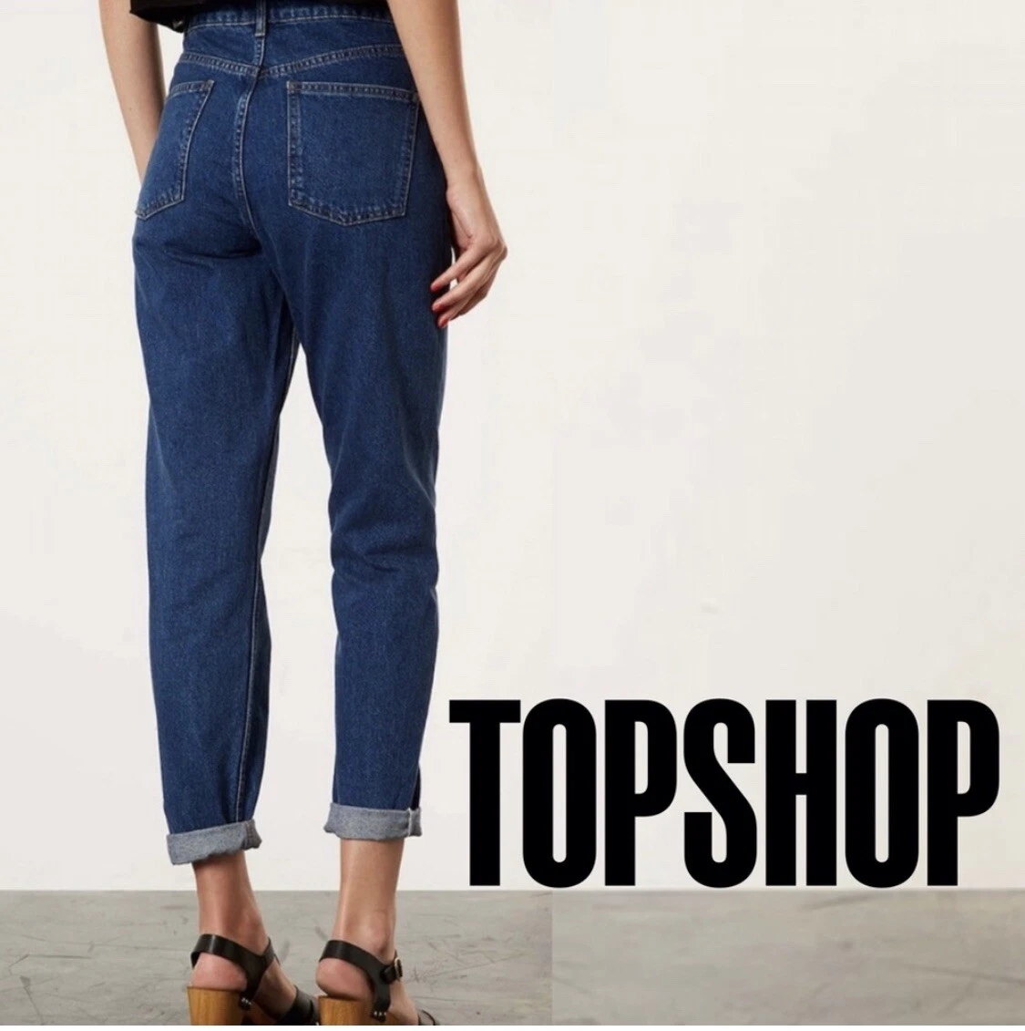 Topshop moto mom jeans sales
