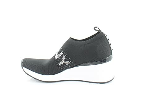 DKNY Women's Slip on Wedge Heel Sneaker 