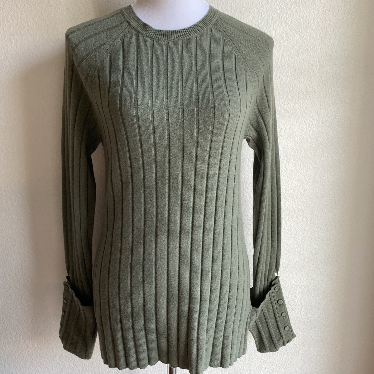 Equipment Femme Joella Wool Cashmere Ribbed Sweater in Grape