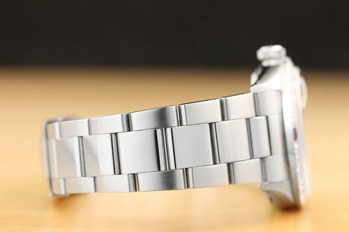 Hombre Rolex Datejust Gris Diamante Zafiro 18K Oro Blanco Ss Reloj W/ Ostra Band - Imagen 7 de 8
