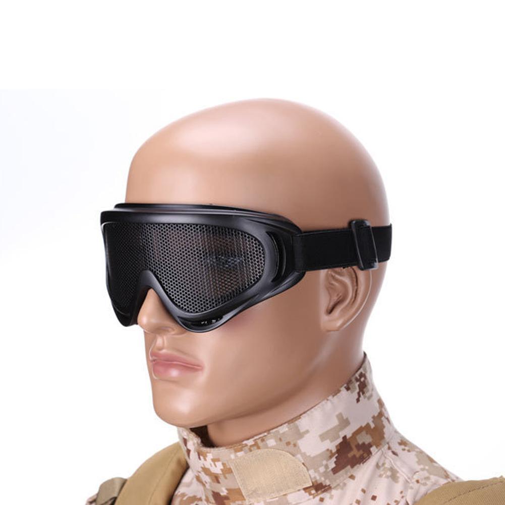 INFANTRY Airsoft Tactical Vented Safety Goggles Glasses USD E4N2