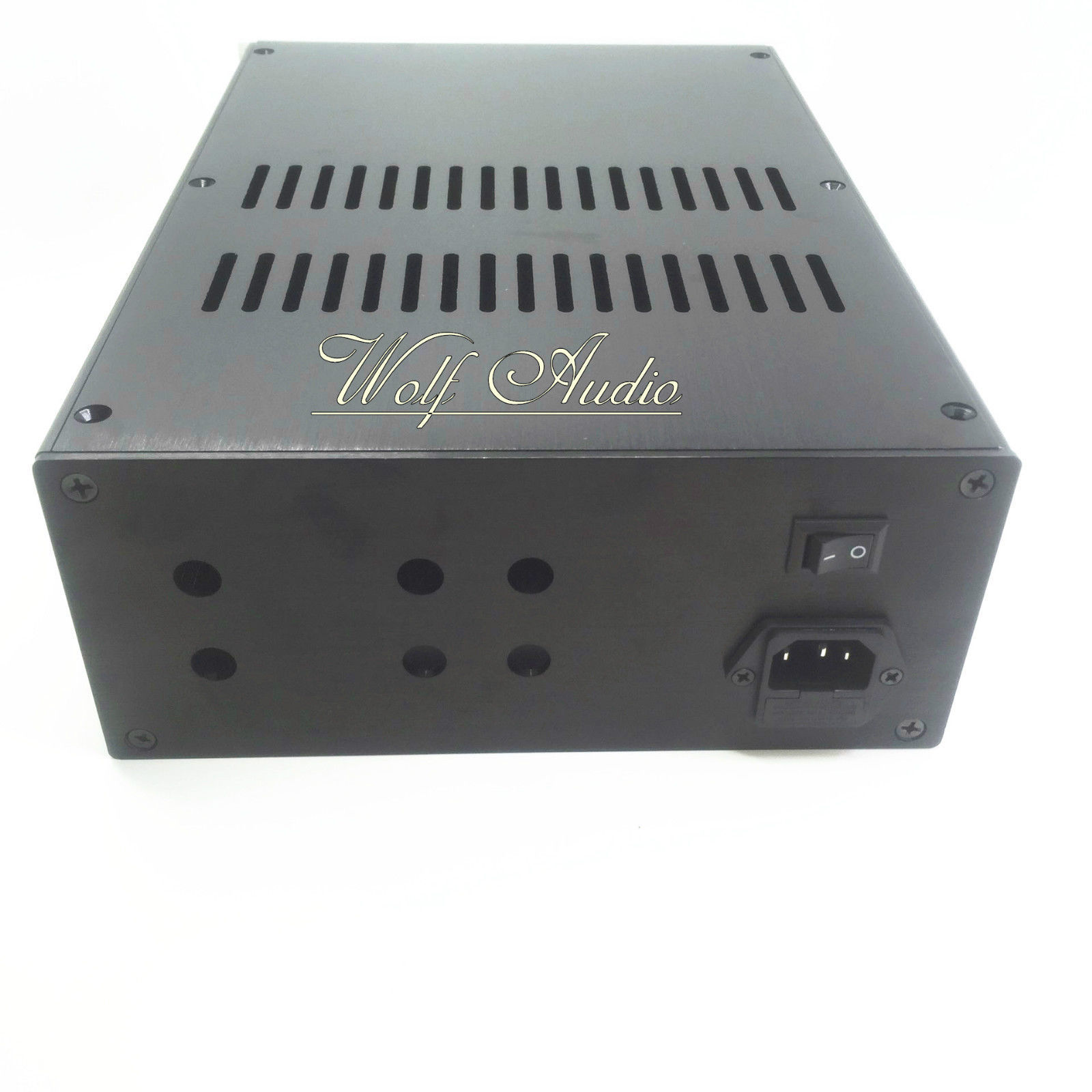 JC229 Full Aluminum PASS Amplifier Enclosure Preamp Chassis AMP Case