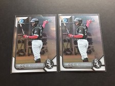 (LOT OF 2) Elijah Tatis 2022 Bowman Chrome BCP-23 First Card White Sox
