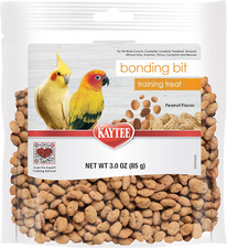 Kaytee Pet Bird Bonding Bits Training Treat for Conures, Cockatiels, Lovebirds,